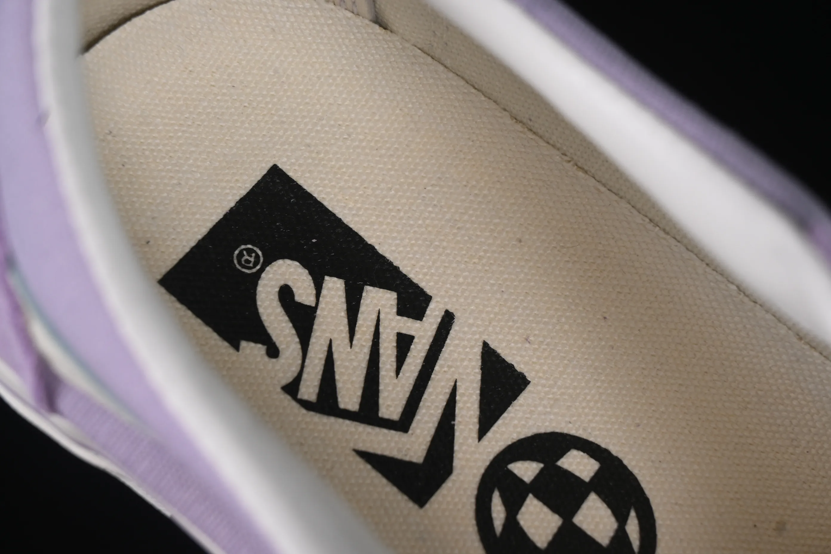 All Categories Vans Vans Series Vans Low Vans Low Vans Old Skool Reissue 136 Purple Checkerboard Baotou Retro Casual Canvas Shoes VN000MT6E3N